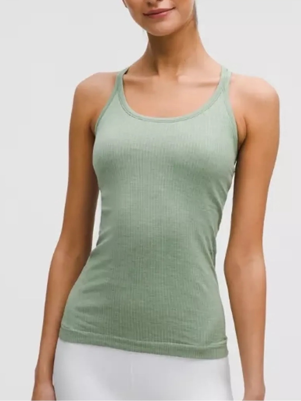 Lululemon ebb to street ribbed tank top